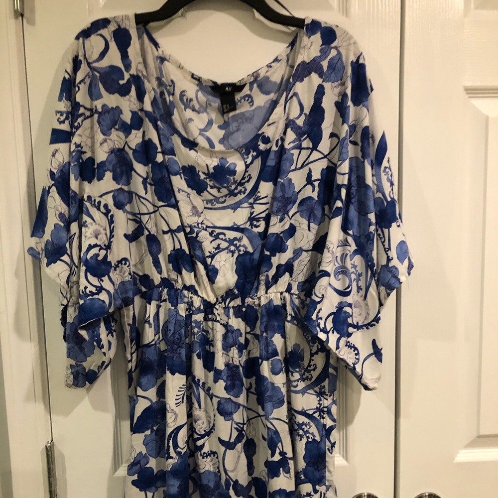 H&M kimono short dress size 14